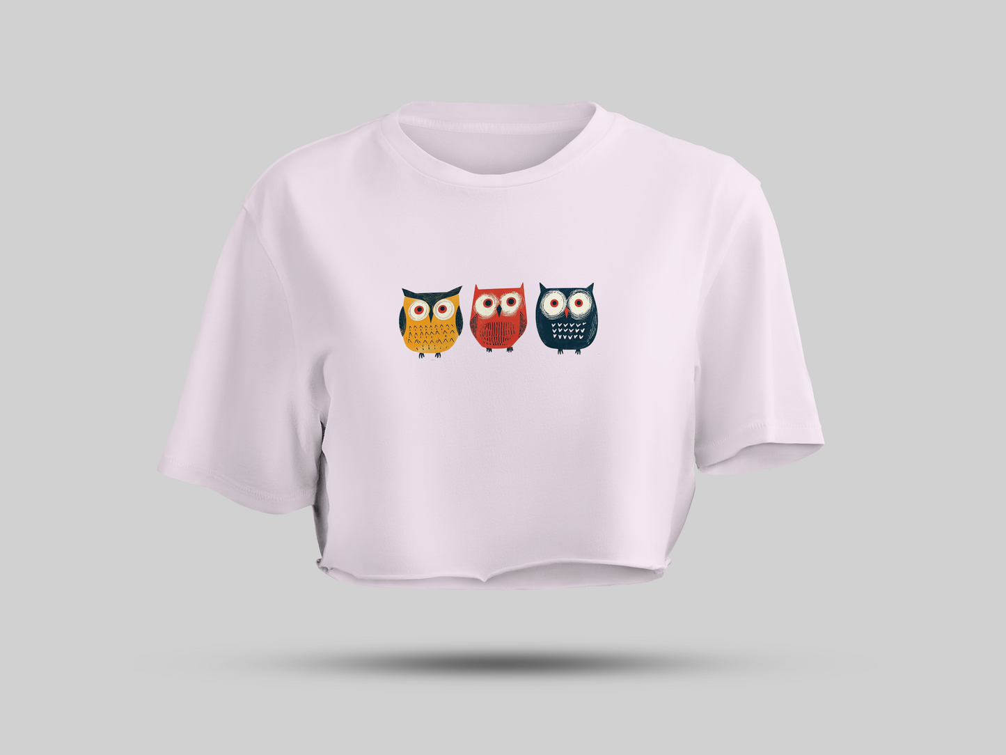 Owls crop top