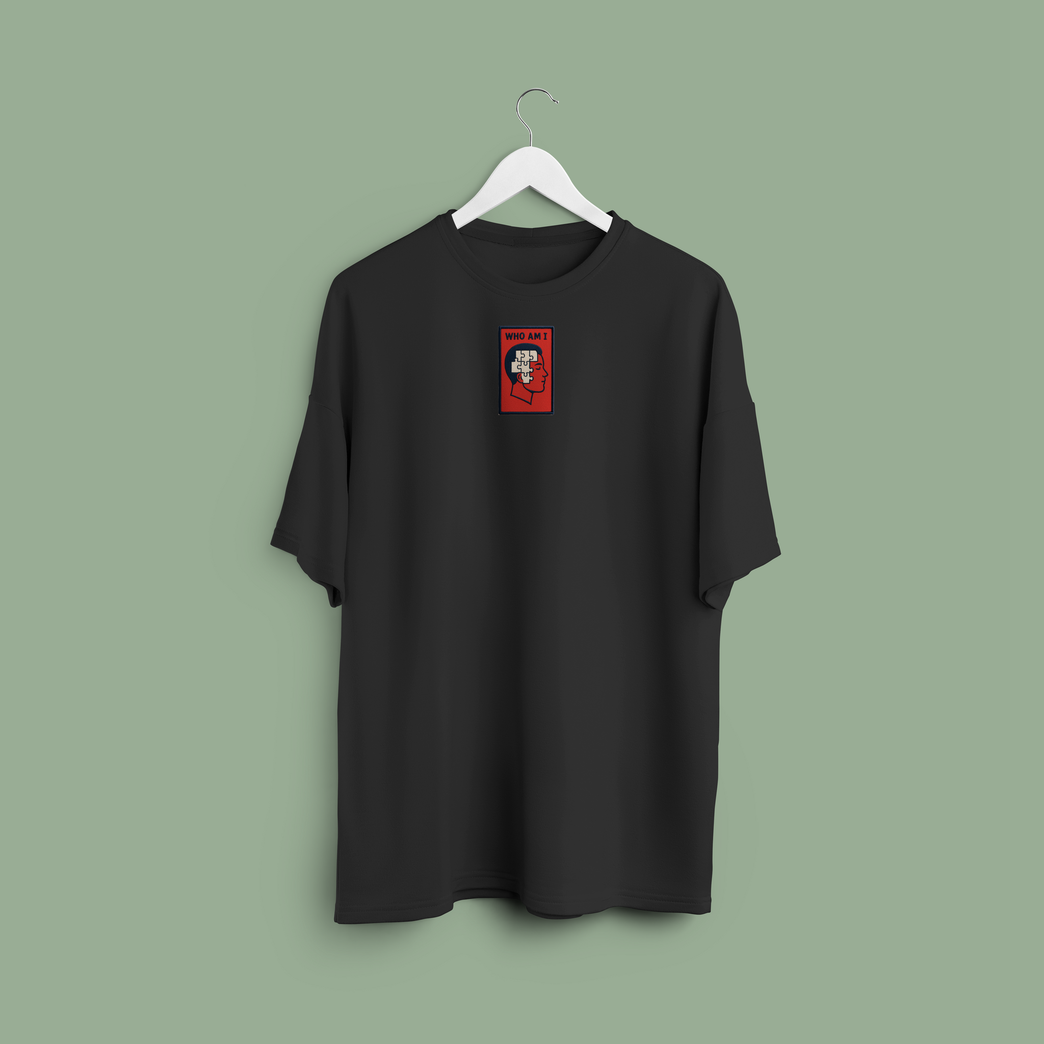 Who Am I - Head Space - Unisex oversized T-shirt