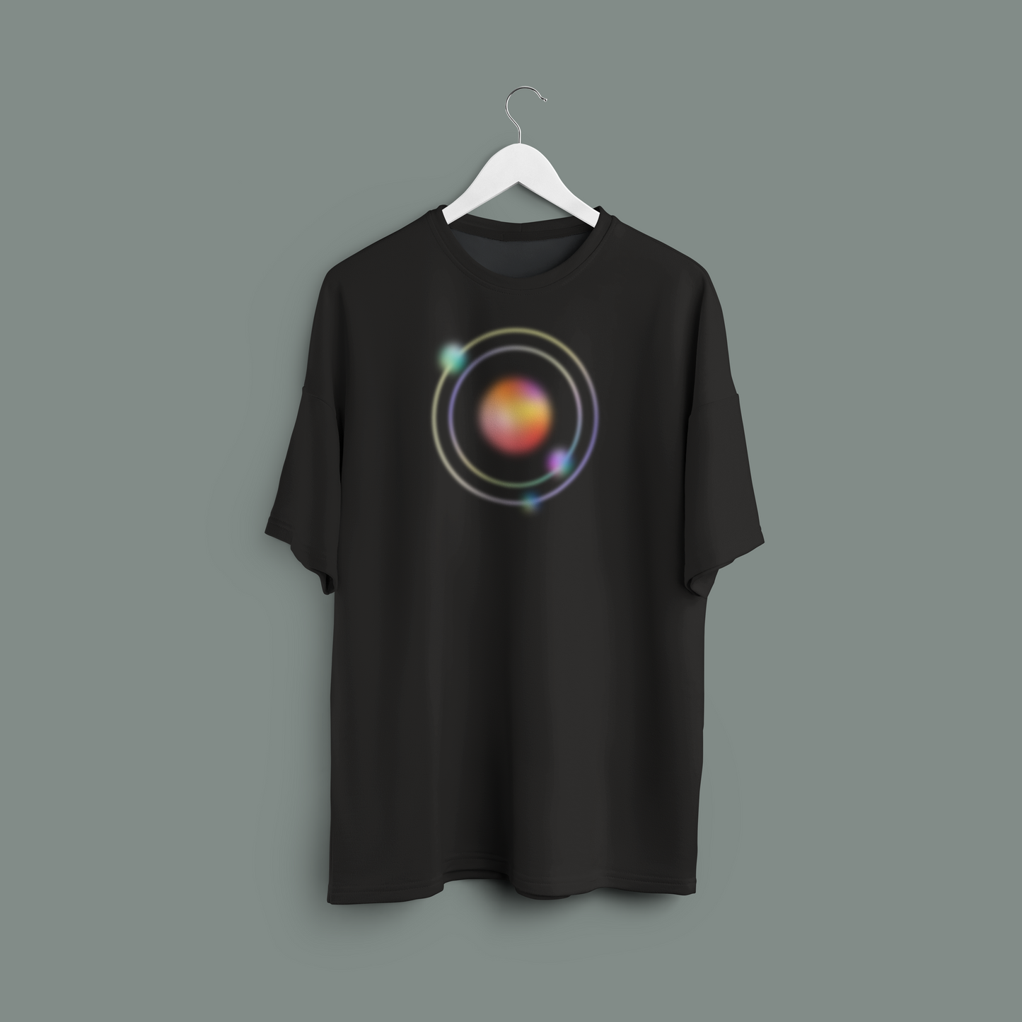 Unisex AURA Edition - Planets oversized T-shirt