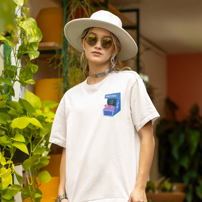 Unisex - Arcade mint green graphic oversized T-shirt