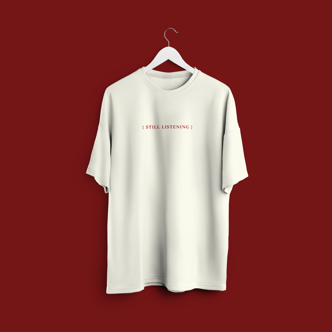 Still Listening — Kype Music Collection | Unisex Oversized T-Shirt