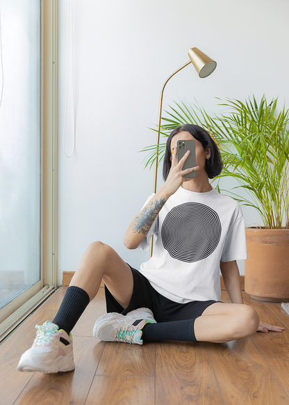 Unisex - Spiral #2  graphic oversized T-shirt