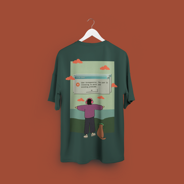 User Unresponsive — Kype Music Collection | Unisex Oversized T-Shirt